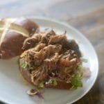 Slow Cooker Apple Cider Pulled Pork