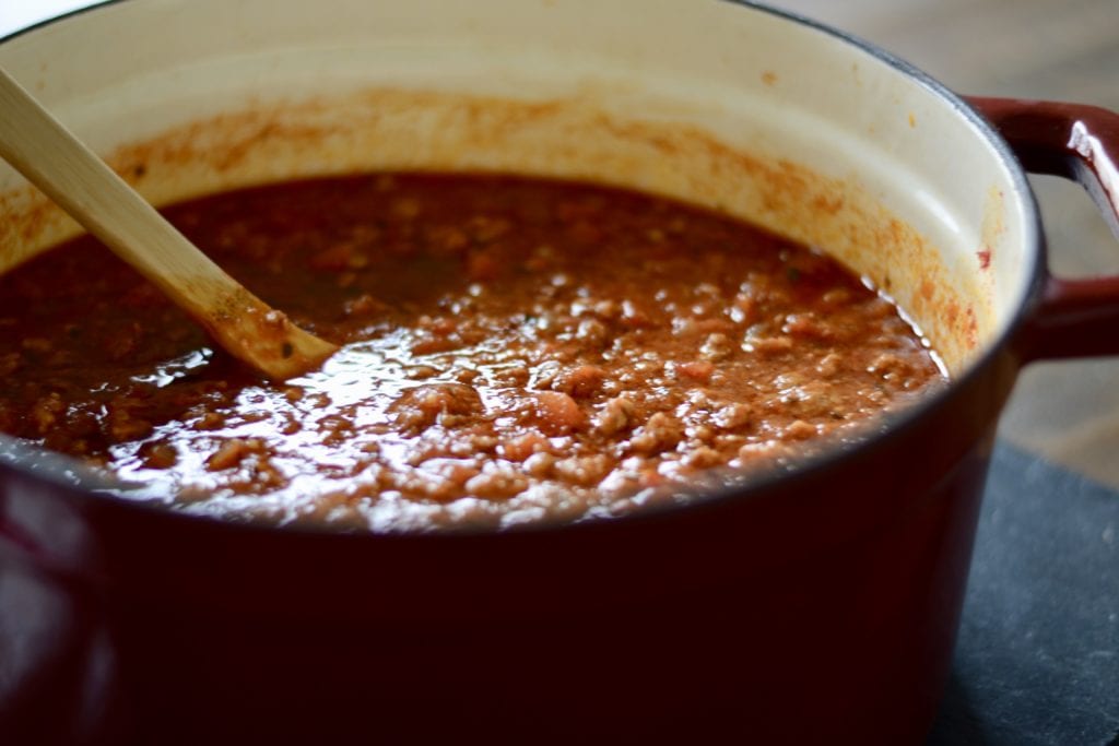 Slow-Cooked Beef and Pork Meat Sauce | Sarcastic Cooking