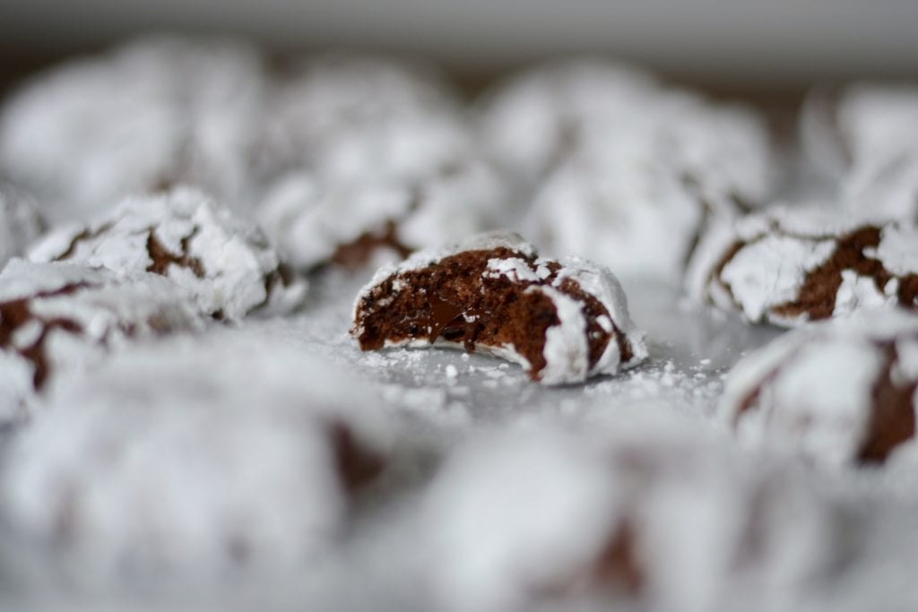 Chocolate-Coffee Truffle-like Crinkle Cookies | Sarcastic Cooking