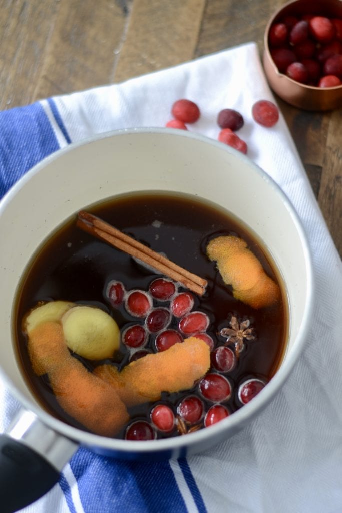 Spiced Brown Sugar Cranberry Simple Syrup | Sarcastic Cooking