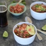 Slow Cooker Five Bean Beer Chili