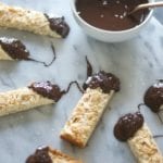 Chocolate-Dipped Coconut-Almond Macaroon Bars