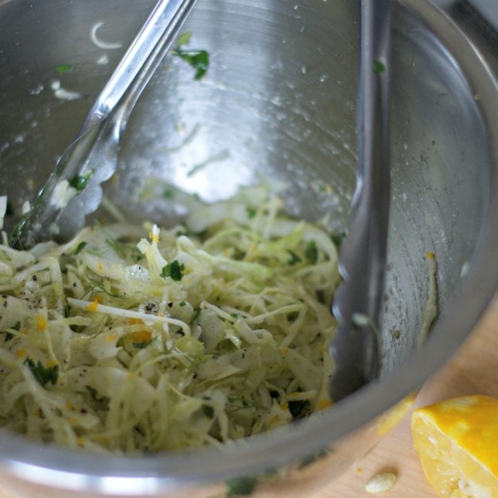 Fennel Slaw Sarcastic Cooking