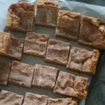 Snickerdoodle Blondies