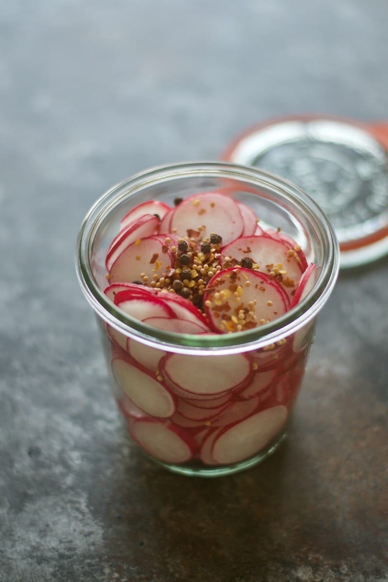 Quick Pickled Spicy Radishes Sarcastic Cooking