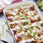 #BrunchWeek Veggie Loaded Breakfast Enchiladas