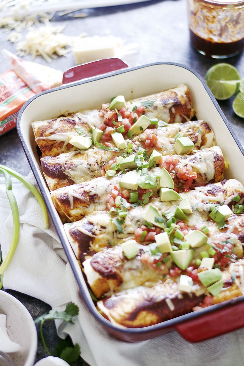 BrunchWeek Veggie Loaded Breakfast Enchiladas Sarcastic Cooking