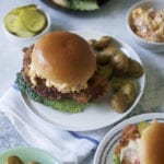 Fried Chicken and Pimento Cheese Sandwich