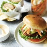 Kimchi Turkey Burgers