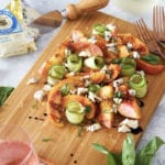 Cucumber, Gorgonzola, and Nectarine Salad