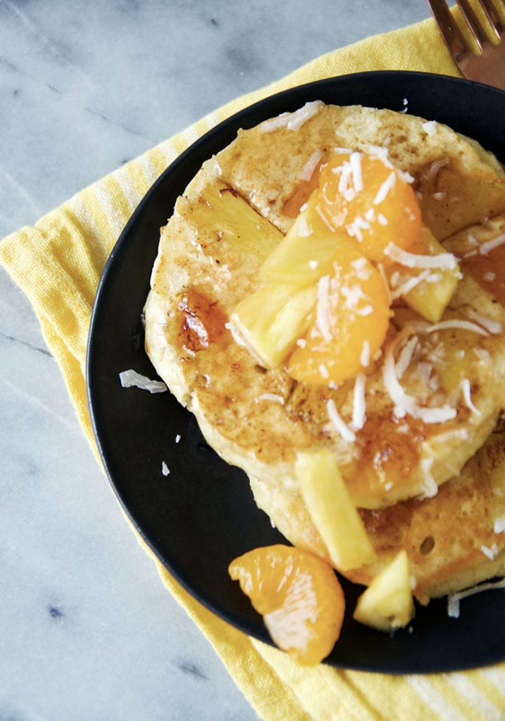 Hawaiian Salad Pancakes Sarcastic Cooking