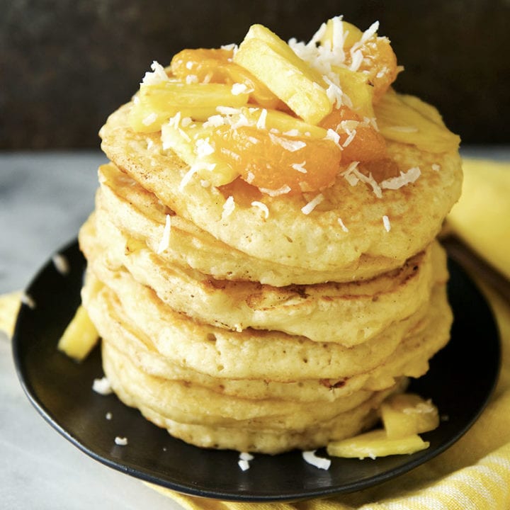 Hawaiian Salad Pancakes Sarcastic Cooking