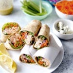 Buffalo Salmon Wraps