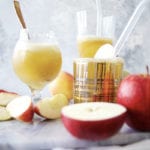 Hard Cider Sorbet Floats