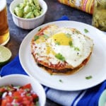 Breakfast Mexican Pizza