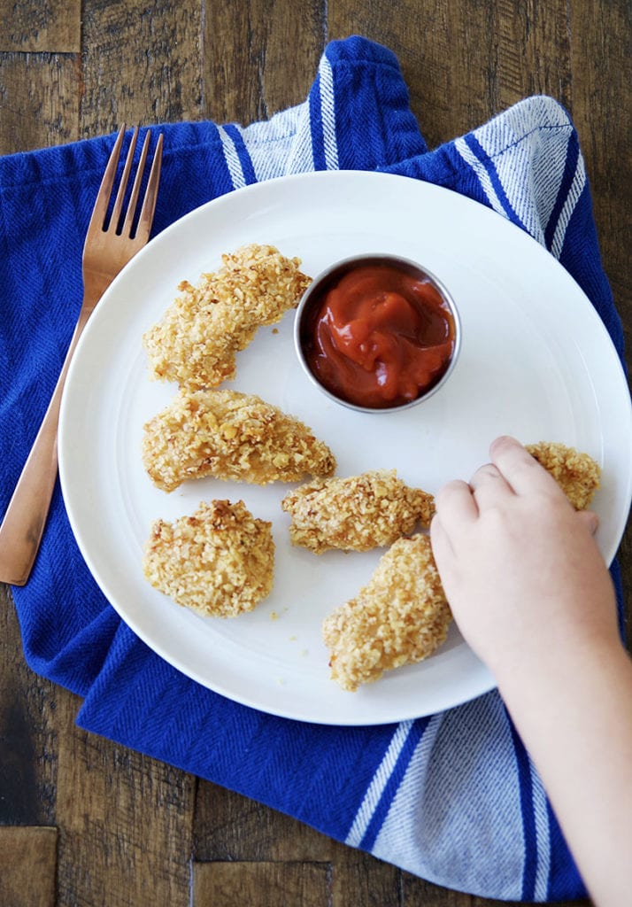 Easy Oat and Potato Chip Crusted Baked Chicken Nuggets Sarcastic Cooking