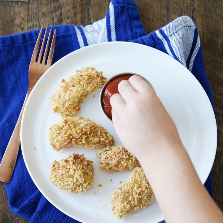 Easy Oat and Potato Chip Crusted Baked Chicken Nuggets Sarcastic Cooking