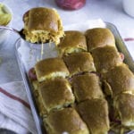 BBQ Pineapple Chicken Sliders with Pickled Red Onions