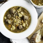 Pressure Cooker Beef and Barley Soup