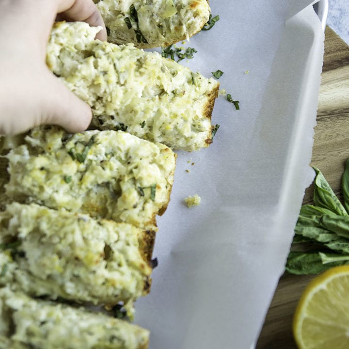 Artichoke Dip Garlic Bread Sarcastic Cooking