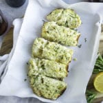 Artichoke Dip Garlic Bread