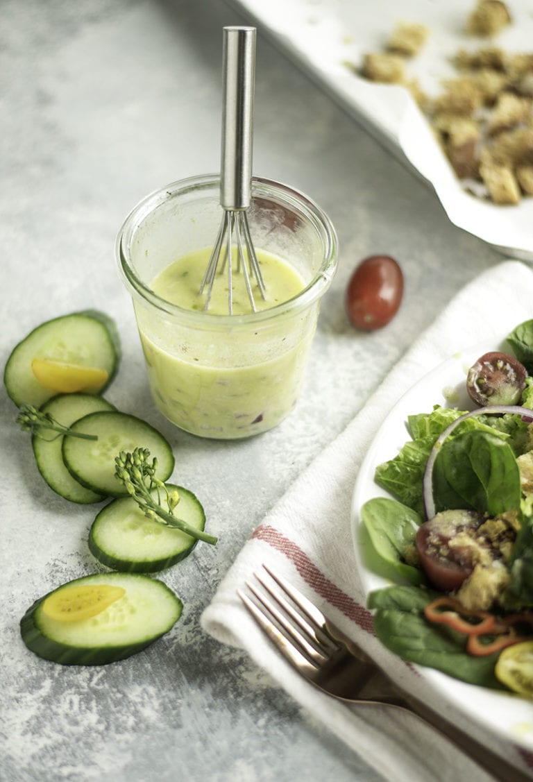 Creamy Red Onion Vinaigrette Sarcastic Cooking