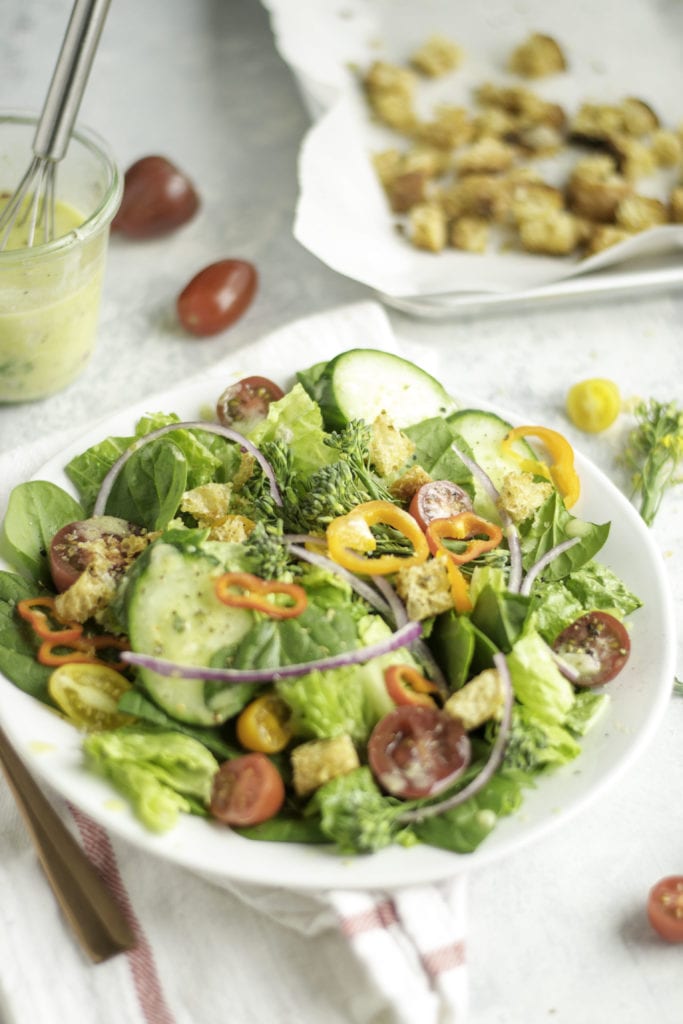 Creamy Red Onion Vinaigrette Sarcastic Cooking