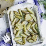 Lemon Dill Roasted Red Potatoes