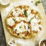 Tomato Garlic Butter Pizza
