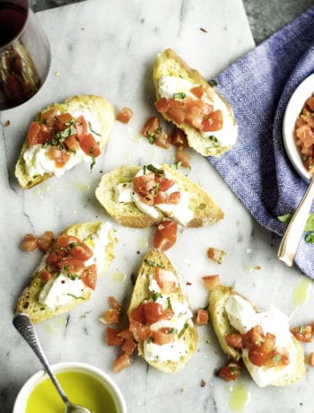 Burrata Bruschetta