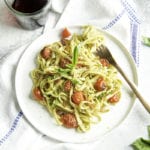 Charred Tomato and Bacon Pasta