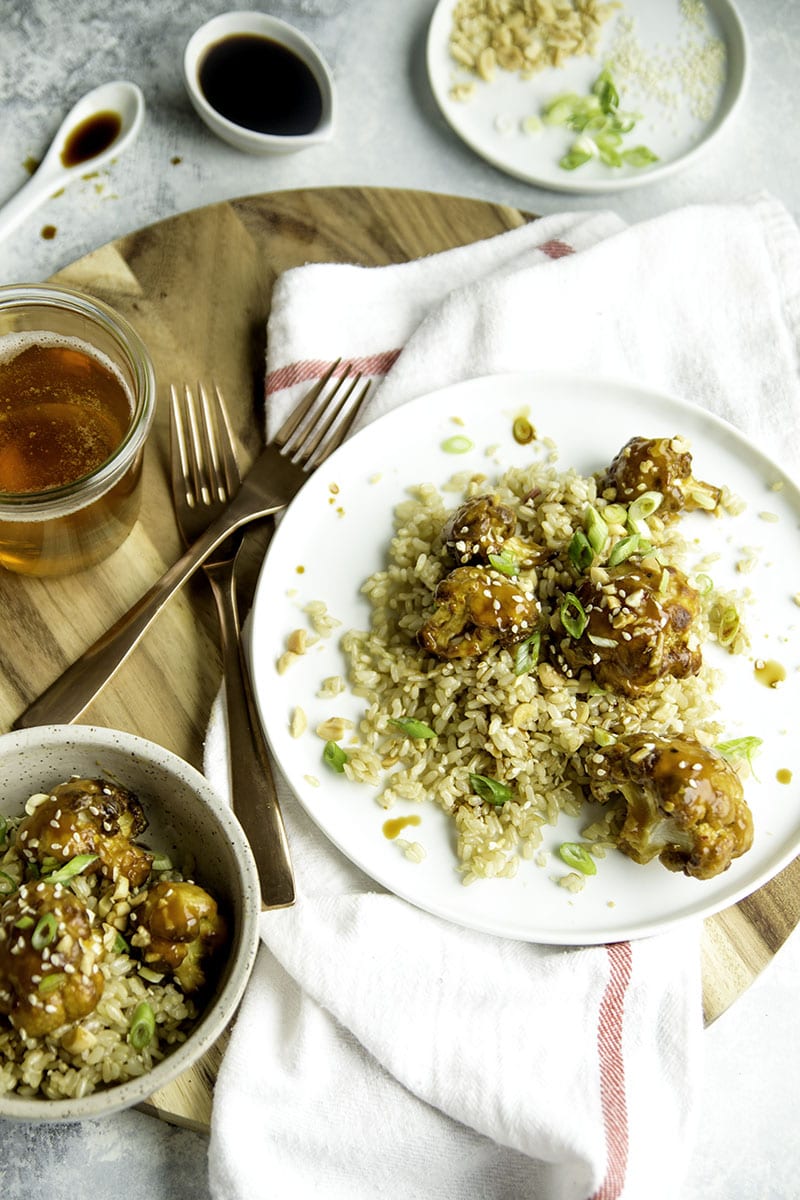 Kung Pao Cauliflower - Sarcastic Cooking #meatlessmonday