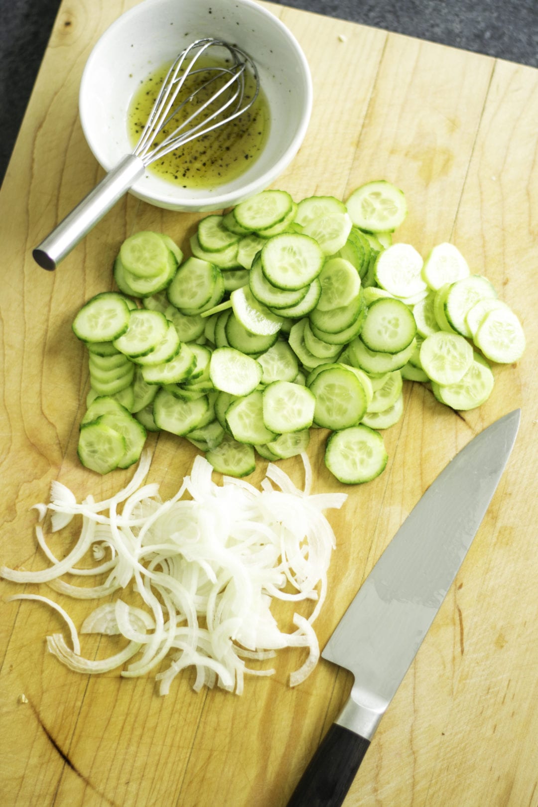 Quick Cucumber Salad - Sarcastic Cooking