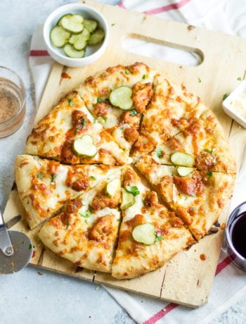 Nashville Hot Chicken Pizza with Pickles | Sarcastic Cooking