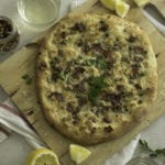 Bacon and Clam White Pizza