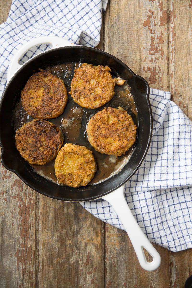 chile lime fried green tomato biscuit sandwiches | sarcastic cooking 