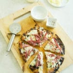 Grilled Reuben Flatbread Pizza