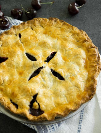 Homemade Cherry Pie - Sarcastic Cooking