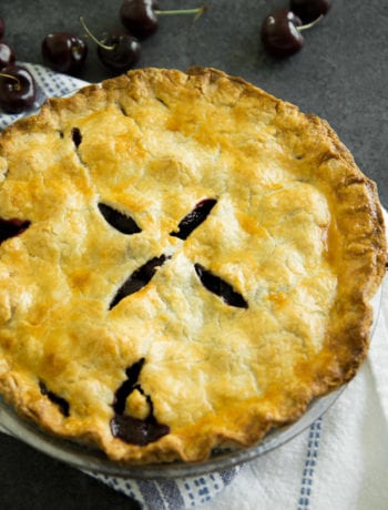 Homemade Cherry Pie - Sarcastic Cooking