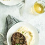 Rosemary Garlic Butter Grilled Steaks