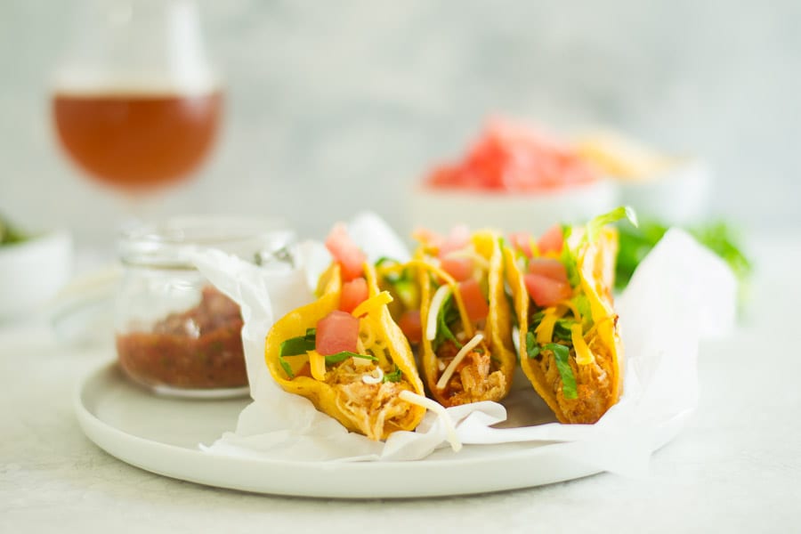 Buffalo Chicken Puffy Tacos | sarcastic cooking