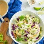 Cold Thai Cucumber Noodle Salad