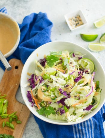 Cold Thai Cucumber Noodle Salad - Sarcastic Cooking