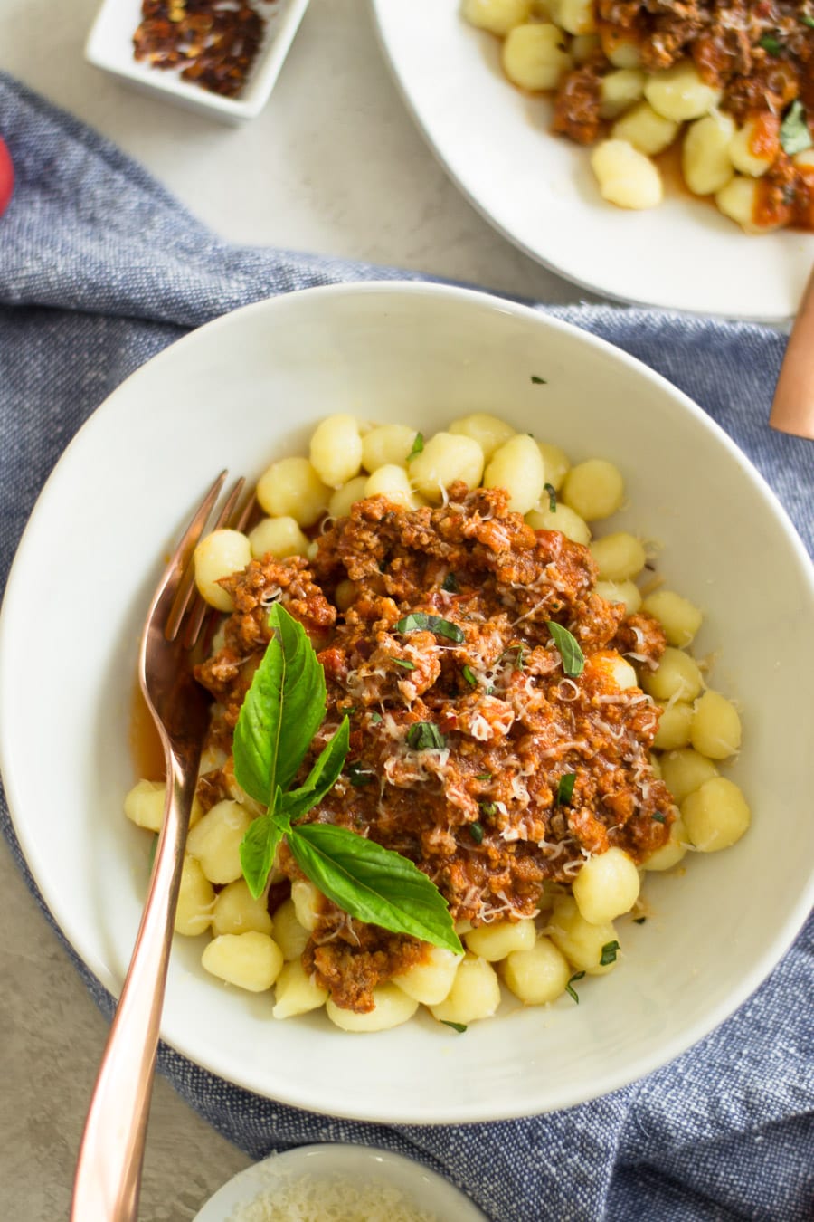 Instant Pot End of Summer Fresh Tomato Bolognese with Gnocchi - Sarcastic Cooking