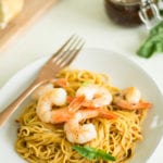 Sun-Dried Tomato Pesto Shrimp Pasta