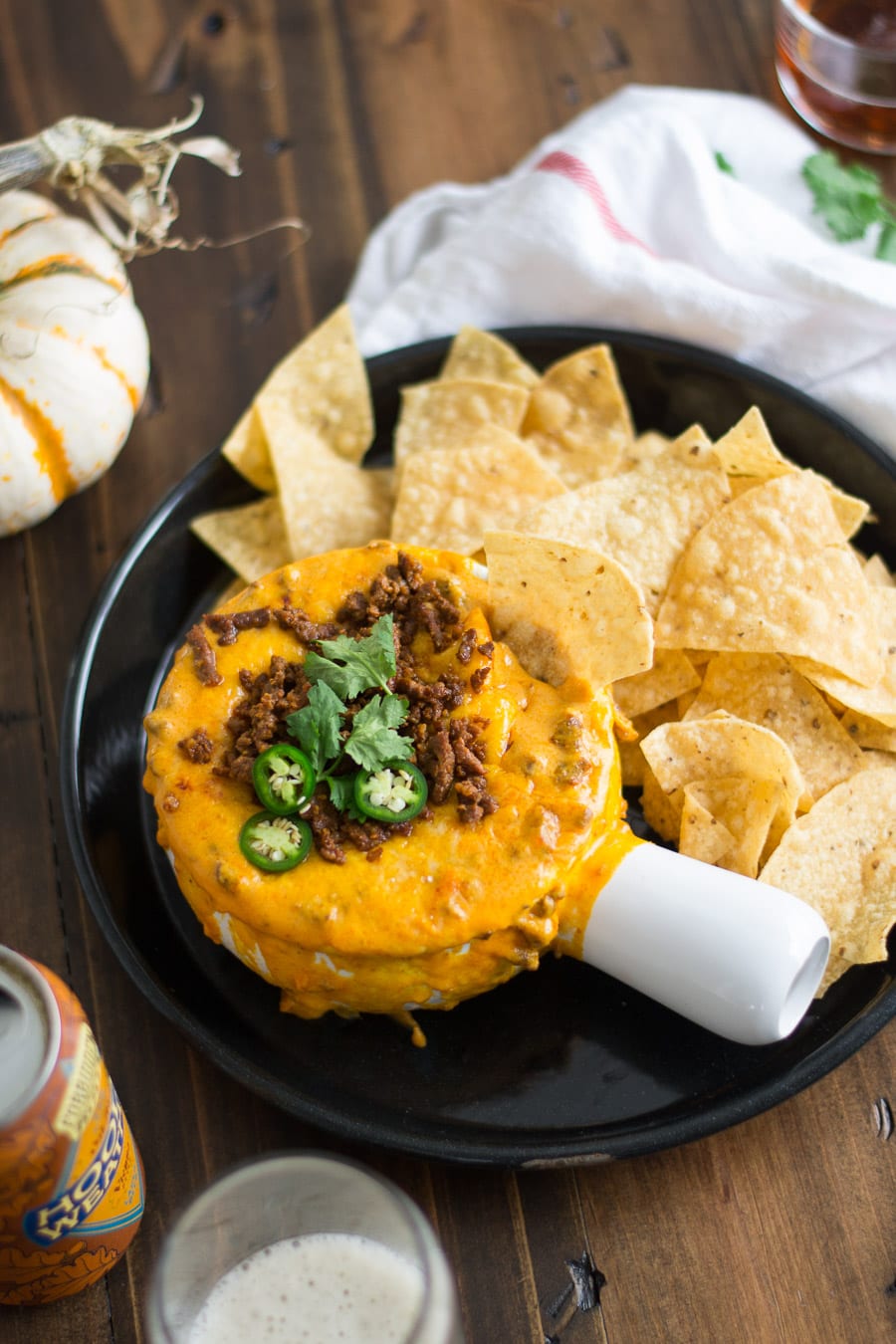 Chorizo Pumpkin Queso | Sarcastic Cooking