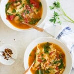 Instant Pot Pasta e Fagioli with Escarole