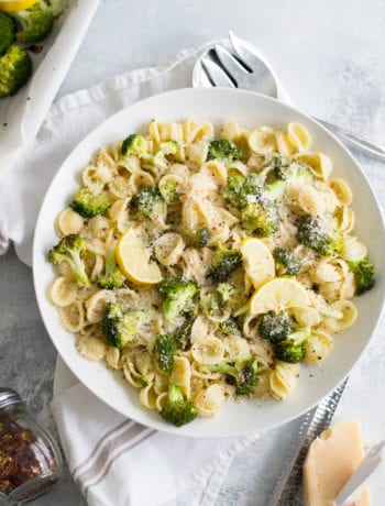 Roasted Broccoli Orecchiette | Sarcastic Cooking