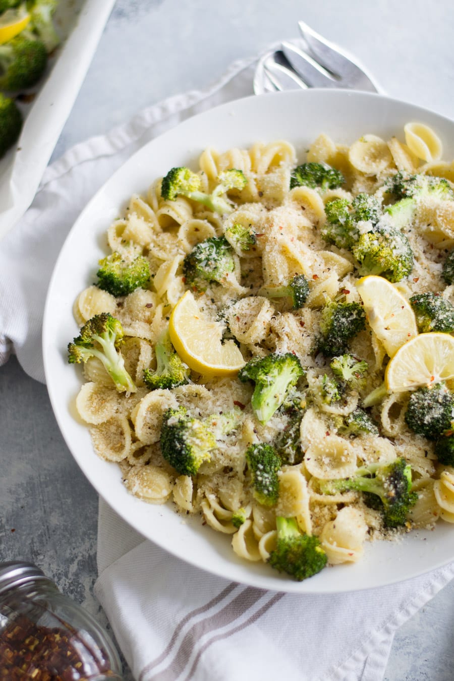 Roasted Broccoli orecchiette | Sarcastic Cooking