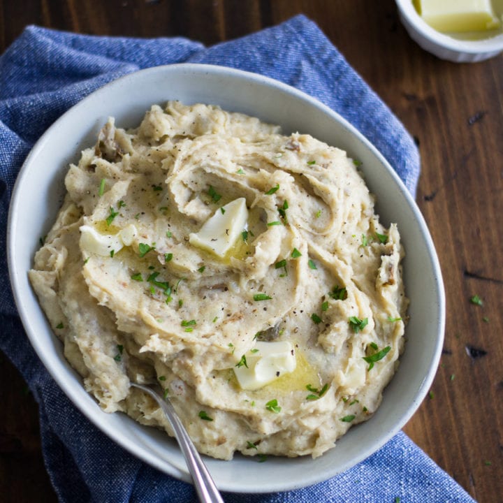 Brown Butter Instant Pot Mashed Potatoes | Sarcastic Cooking #thanksgiving #instantpot